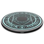 Luminous wireless phone charger