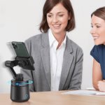 Auto-tracking smartphone holder